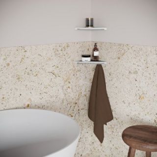 Полка алюминиевая Ravak Slim C 29 см угловая X07P578